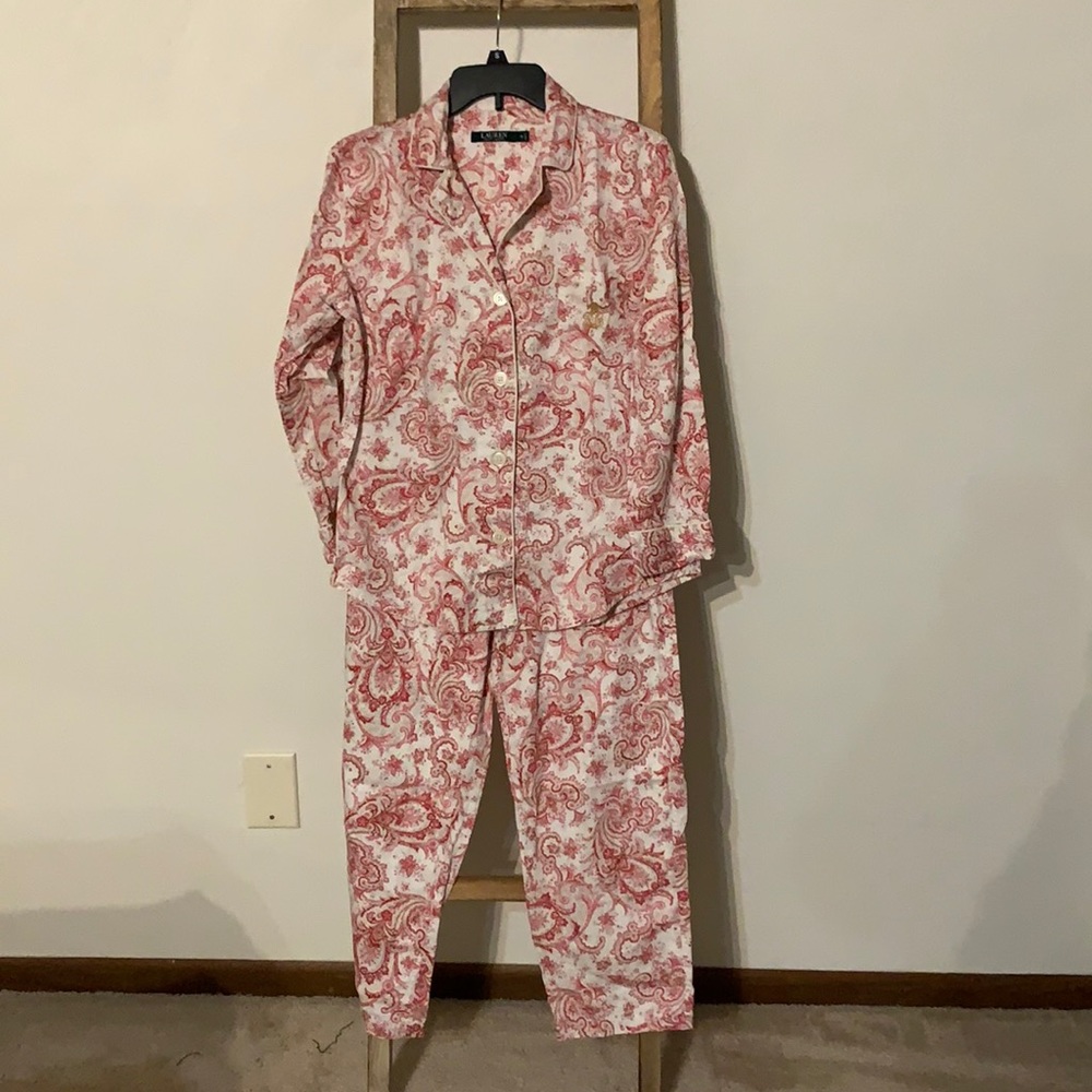 Ralph Lauren paisley pajamas